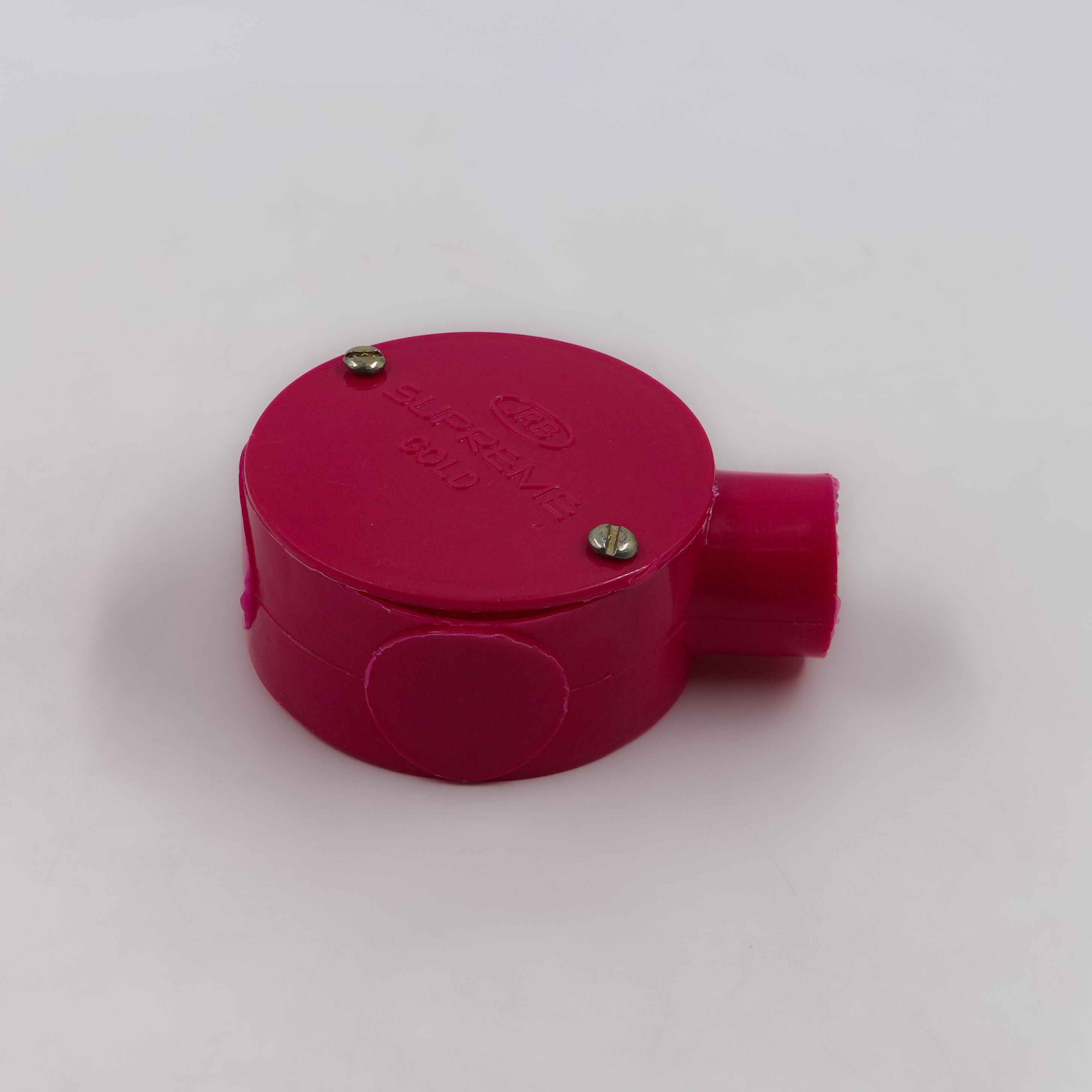 JRB Suppreme - 19Mm Conduit Junction Box 1 Way (Red)